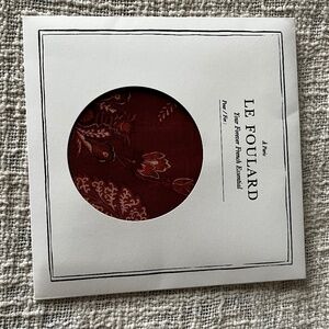 100% cotton square neck scarf